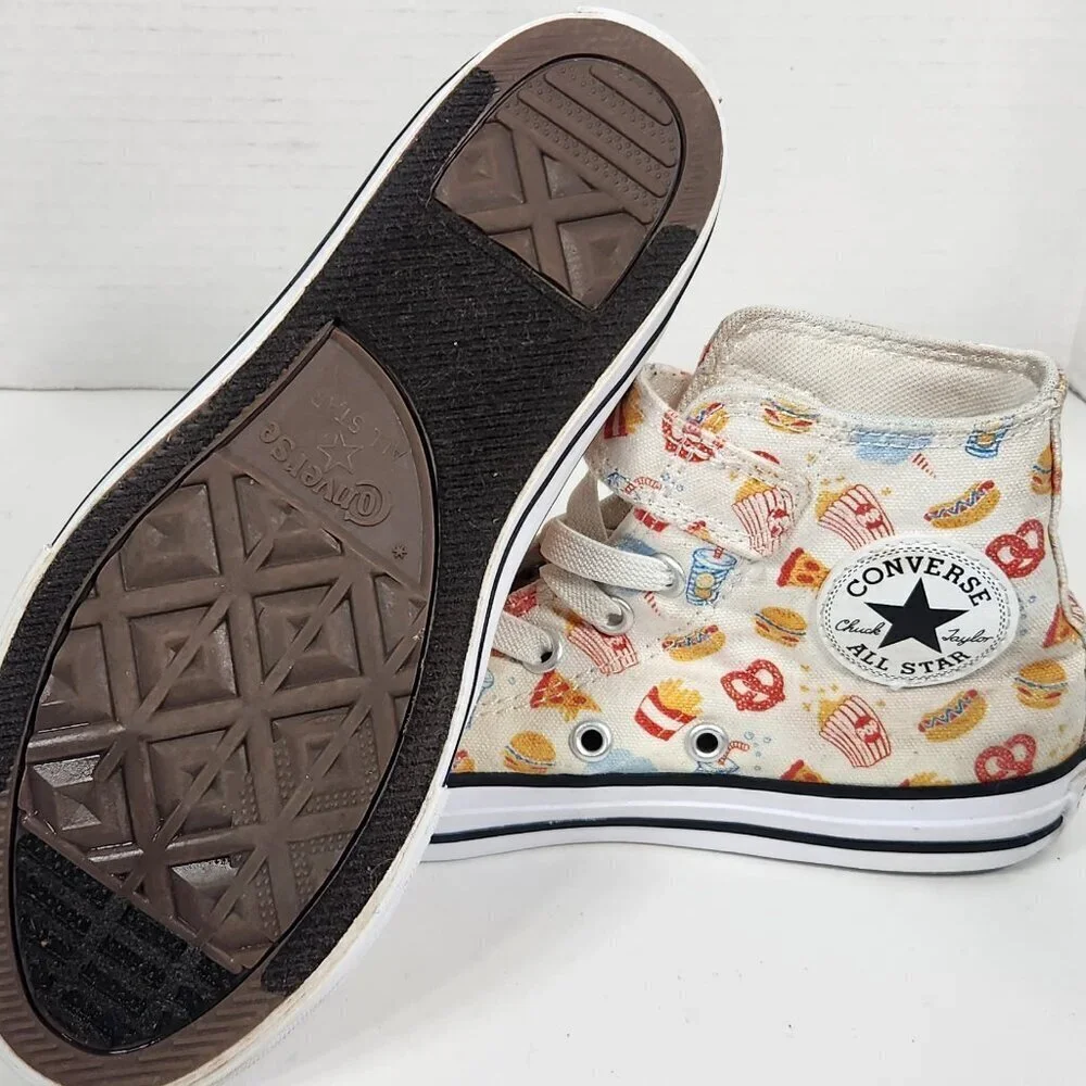 Converse Chuck Taylor All Star Hi-Top Snack Foods Size 1 Kids